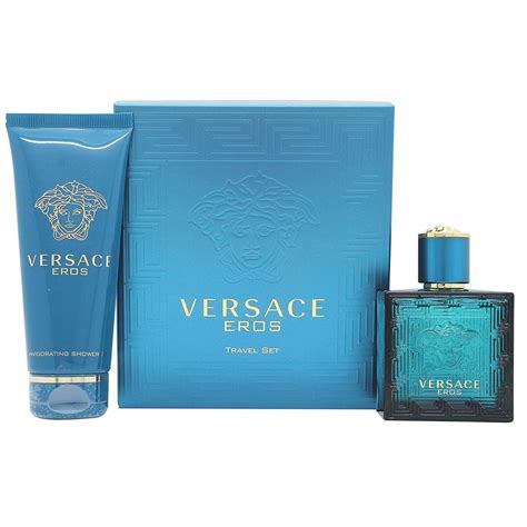 versace eros 2 piece travel set